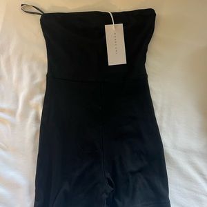 Charcoal black one piece
